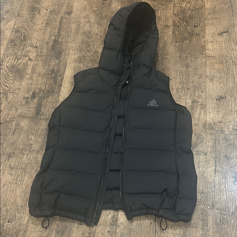 Adidas Black Puffer Vest